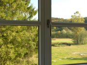 Blick ins Tal nach Nordost Ferienwohnung West der Schloßmühle