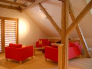 Sitzgruppe Ferienwohnung West der Schloßmühle Liebenthann