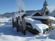 Der "Bauhof" in Schnee und Eis