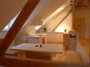 Blick in den Küchenbereich der Schloßmühle Liebenthann