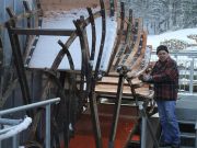 Schaufel um Schaufel auch bei Eis und Schnee