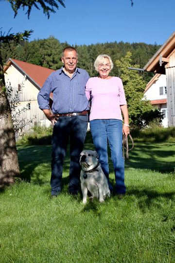 Müllerin, Müller und Thysen, der Mühlenhund